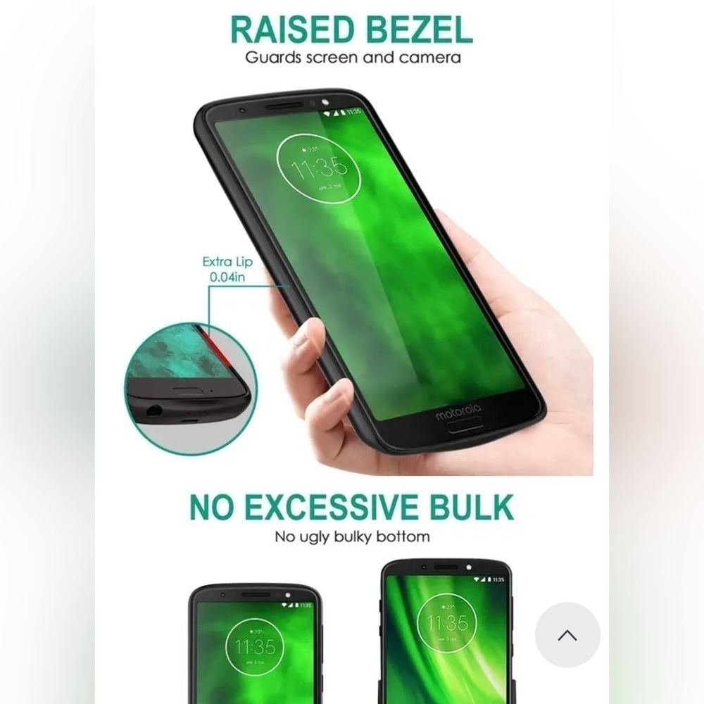 NEWDERY Slim Power Case for MOTO G6 Power Bank Hard to Find - Picture 9 of 16